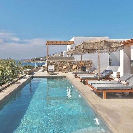 Trinity Mykonos - Beachfront Villa Platys Gialos  Bagian luar foto
