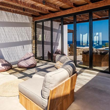 Trinity Mykonos - Beachfront Villa Platys Gialos  Bagian luar foto