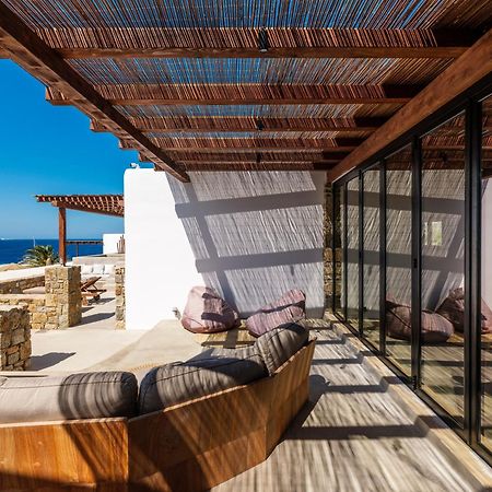 Trinity Mykonos - Beachfront Villa Platys Gialos  Bagian luar foto
