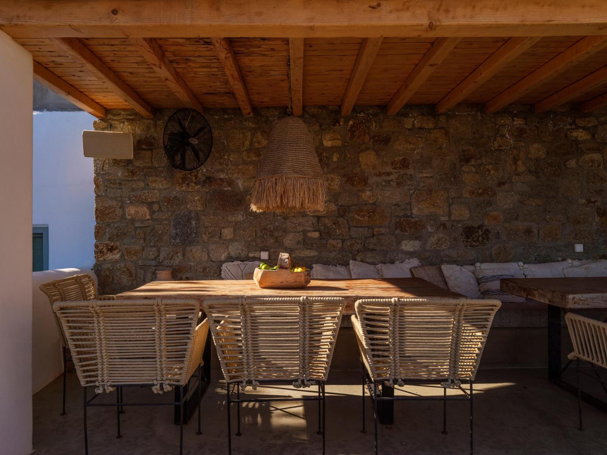 Trinity Mykonos - Beachfront Villa Platys Gialos  Bagian luar foto
