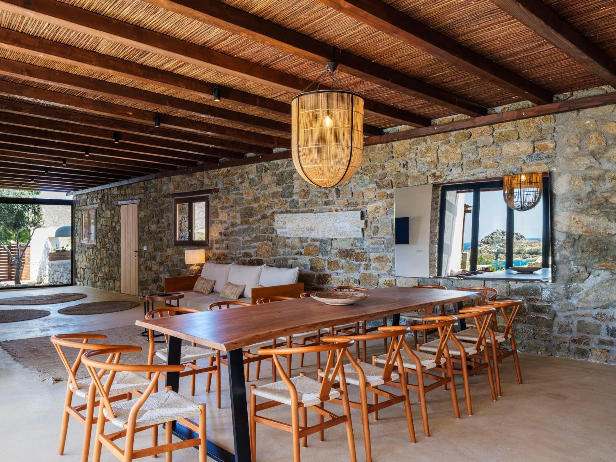 Trinity Mykonos - Beachfront Villa Platys Gialos  Bagian luar foto