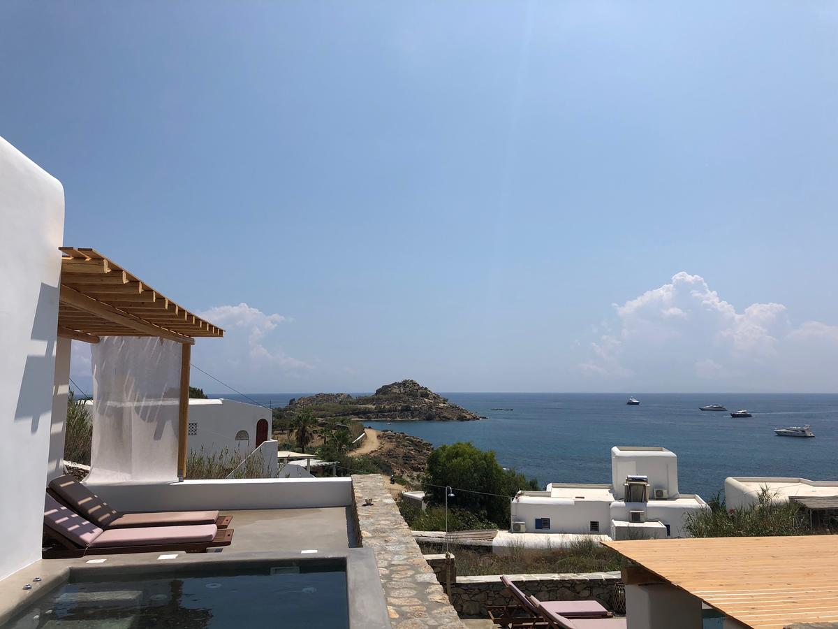 Trinity Mykonos - Beachfront Villa Platys Gialos  Bagian luar foto