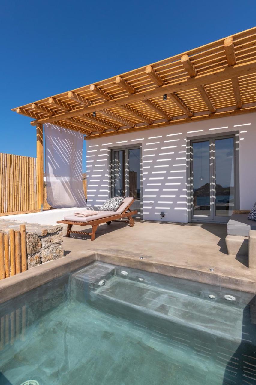 Trinity Mykonos - Beachfront Villa Platys Gialos  Bagian luar foto