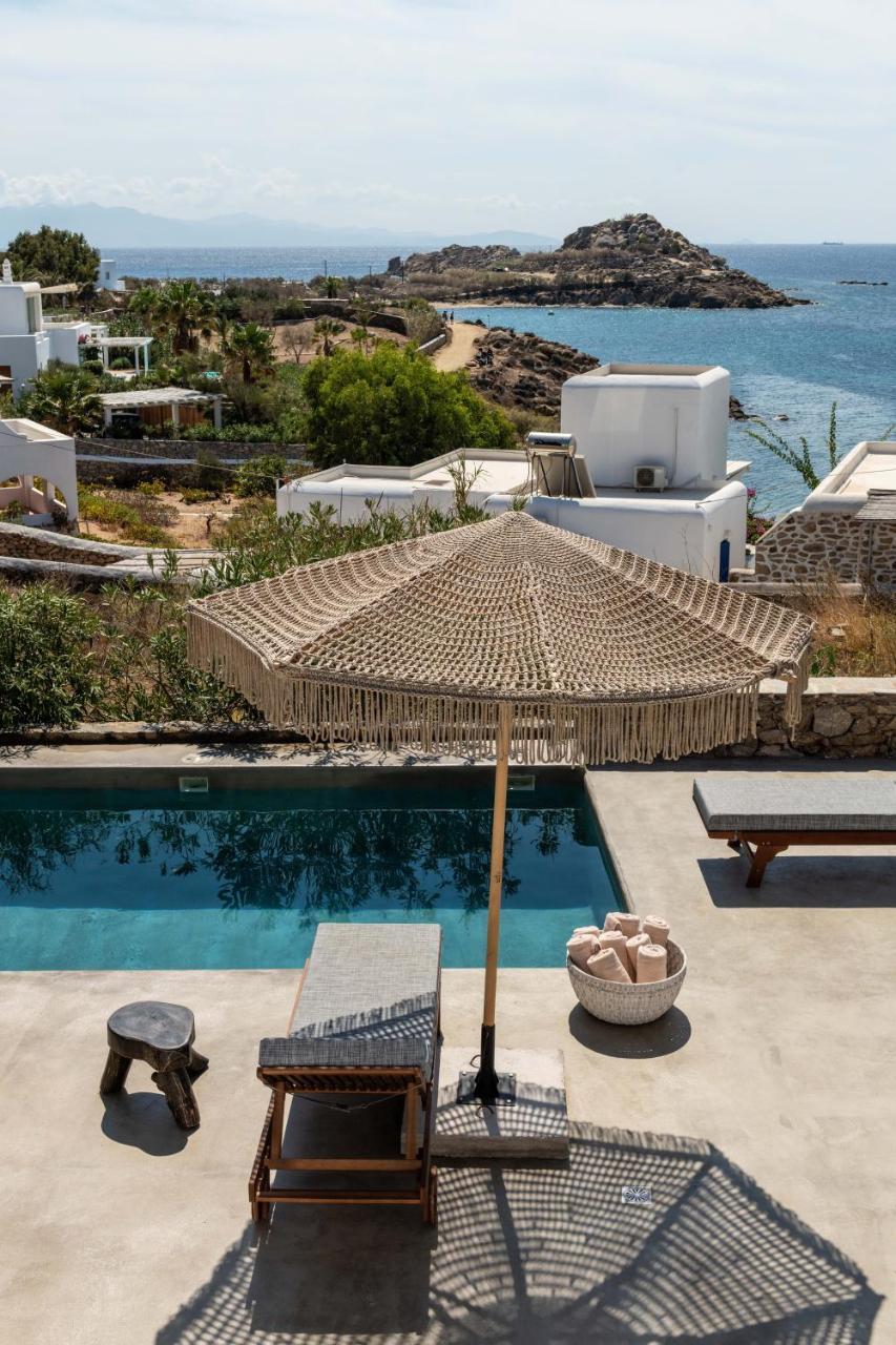 Trinity Mykonos - Beachfront Villa Platys Gialos  Bagian luar foto