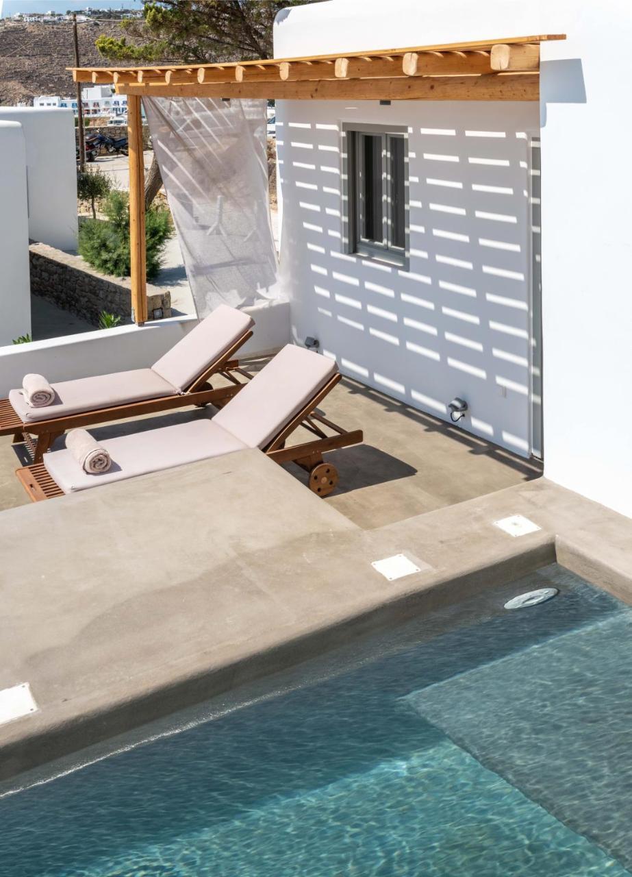 Trinity Mykonos - Beachfront Villa Platys Gialos  Bagian luar foto