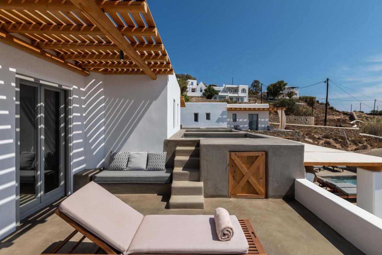 Trinity Mykonos - Beachfront Villa Platys Gialos  Bagian luar foto