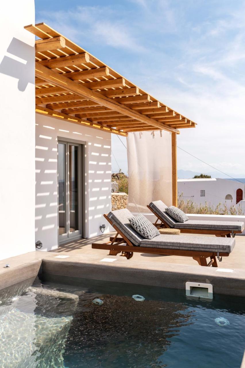 Trinity Mykonos - Beachfront Villa Platys Gialos  Bagian luar foto