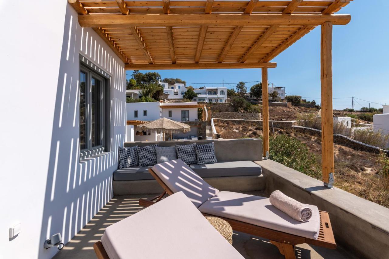 Trinity Mykonos - Beachfront Villa Platys Gialos  Bagian luar foto