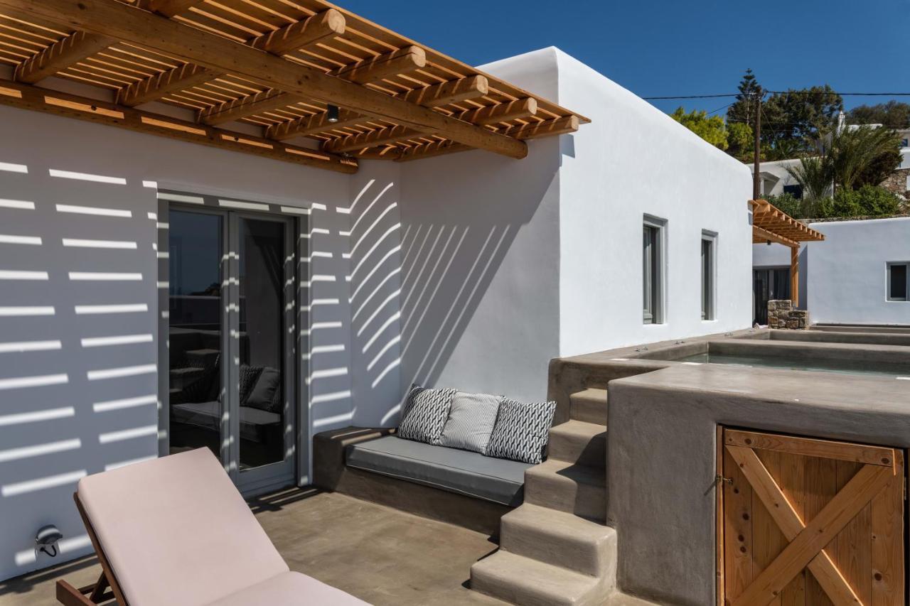 Trinity Mykonos - Beachfront Villa Platys Gialos  Bagian luar foto